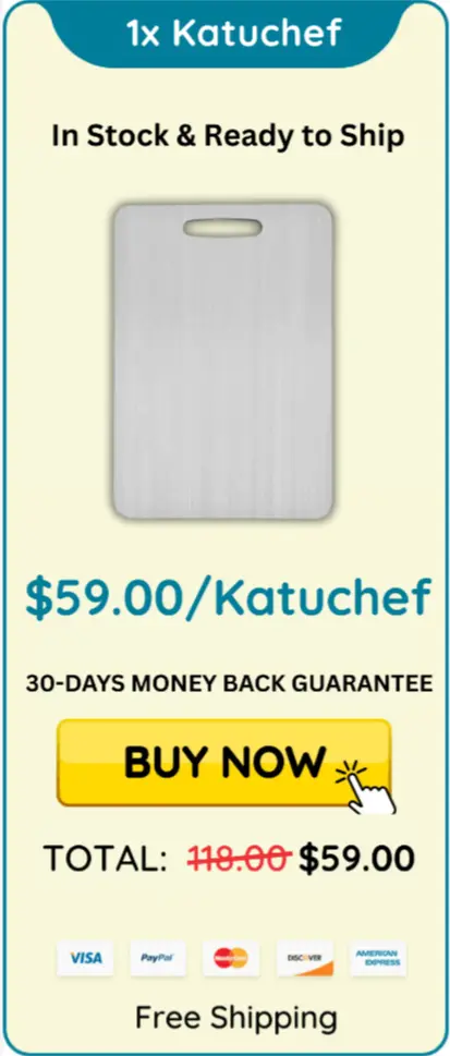 KatuChef Cutting Board offer price
